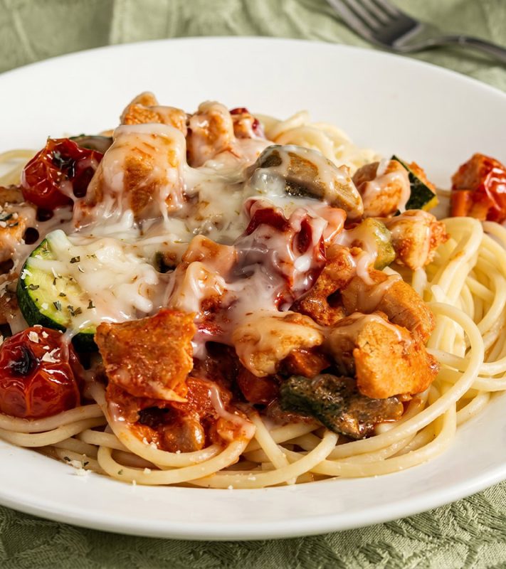 Mediterrán spagetti