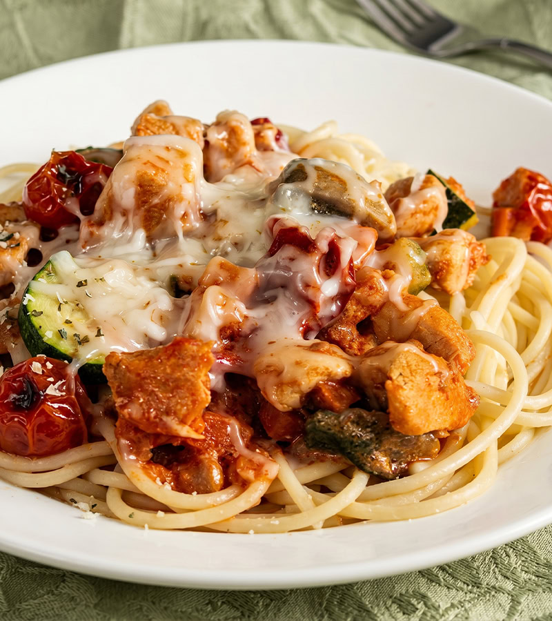 Mediterrán spagetti